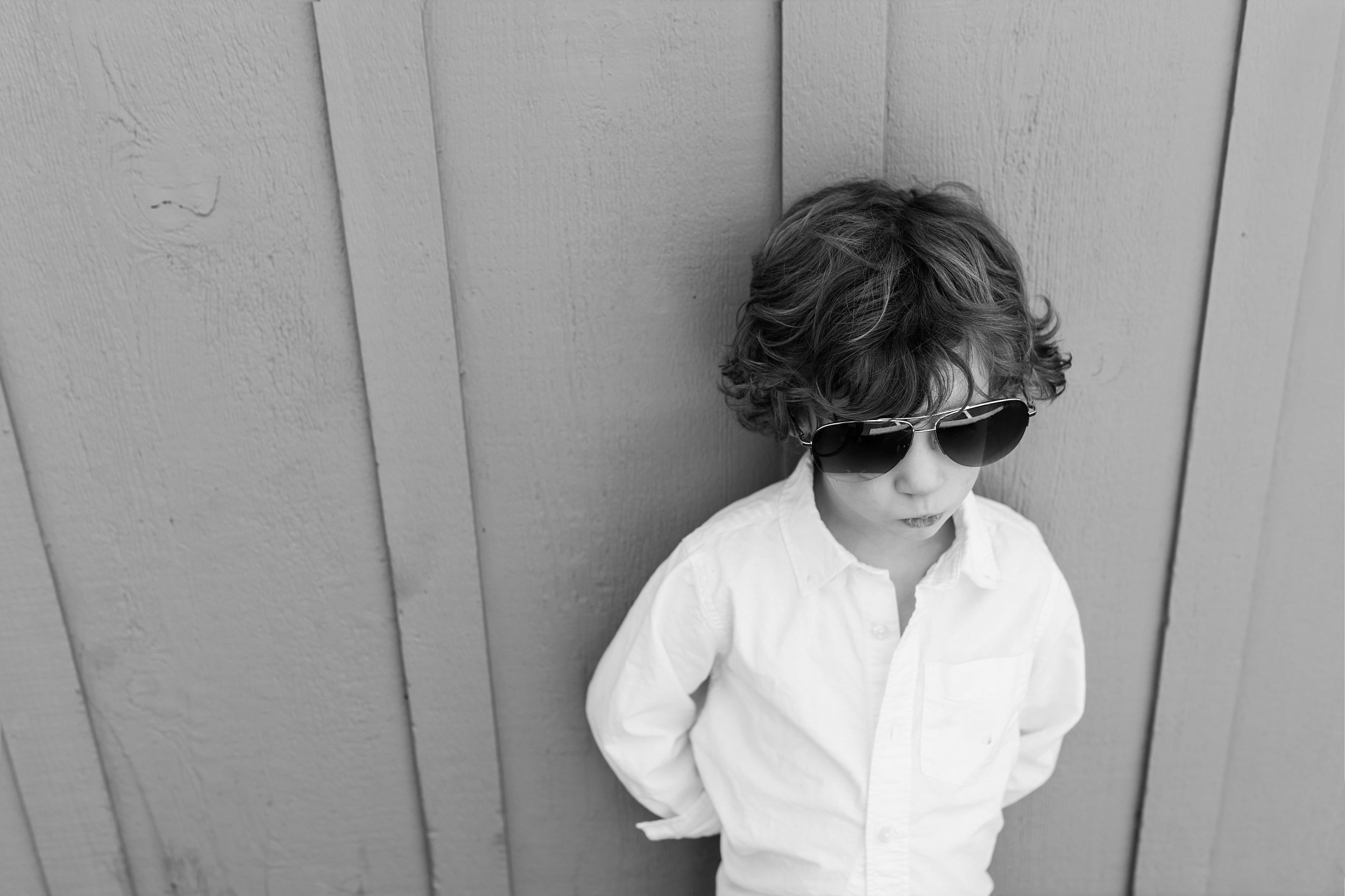 5 year old dressed as Jim Morrison from The Doors by A Pocket of Time Photography