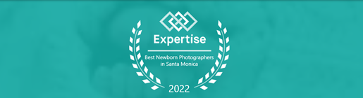 Award for best newborn photographer in Santa Monica